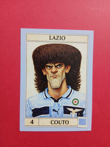 Figurina caricatura calciatori - figurina,