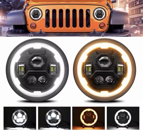 Fari led h4 per - 2x,
