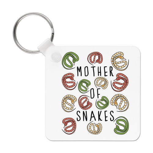 Mother snakes keyring key - mother, of