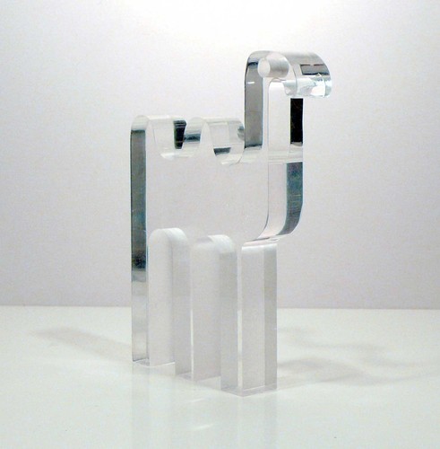 Scultura lucite plexiglass
