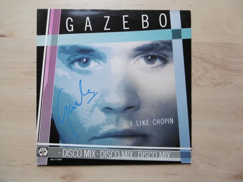 Gazebo autogramm signed - gazebo,