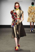 Vestito San Andrès Milano, Collezione FW15/16. Usato 1 volta, come nuovo.