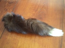 VECCHIA CODA DI PELLICCIA DI VOLPE - VINTAGE ANNI '60