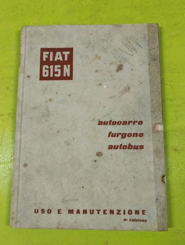 Libretto uso manutenzione - e,