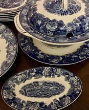 servizio piatti porcellana vintage