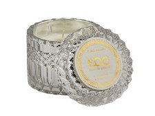 EDG Candela Crystal con Vaso  H 8,5 Cm D 9 Cm 160gr Coconut Berri