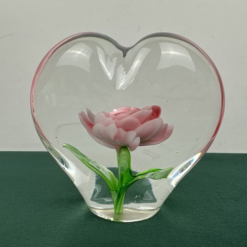 Fermacarte vintage vetro - vintage, 4"