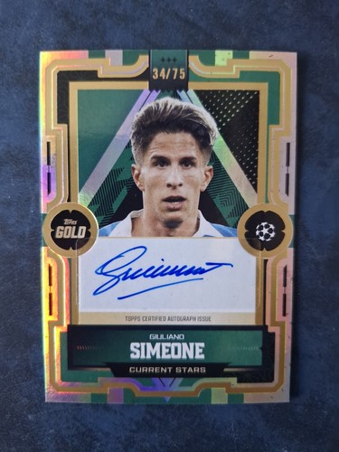 Giuliano simeone autografo - simeone, /75