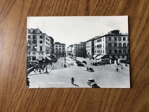 Cartolina livorno piazza - cartolina,