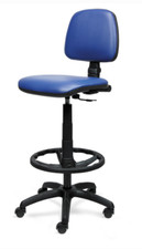 Sgabello Cassa in Ecopelle