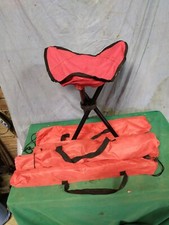 4pc Sgabelli pieghevoli Portatile Pesca Triangolo Spiaggia Sedia per...