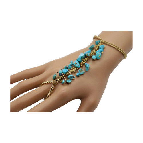 Bracciale donna catena mano - catena,