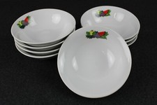 Set Servizio 8 pezzi COPPETTE in porcellana per Macedonia Gelato Vintage Dessert