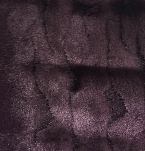 Pelliccia bordeaux con - pelliccia,