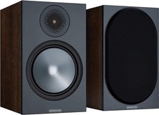 Monitor Audio Bronze 100 6G Coppia Diffusori da Scaffale Walnut