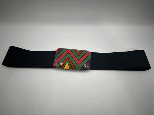 Cintura nera larga - , vintage
