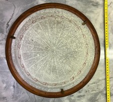 Plafoniera Vetro Legno