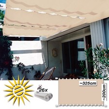 Tenda da sole a corda di