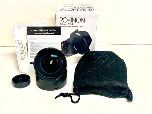 Rokinon ed as prime - 14, f2.8