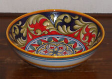 DERUTA CERAMICA GEOMETRICA VARIO INSALATIERA PASTA ROTONDA 10"