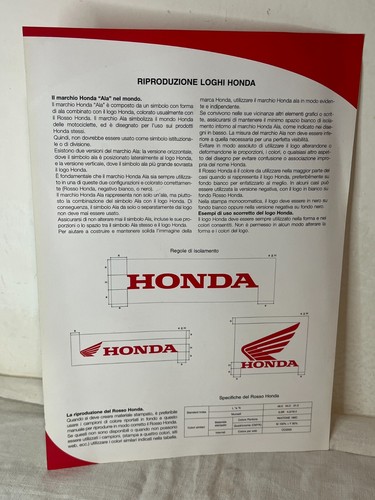 Honda moto raro catalogo - honda,