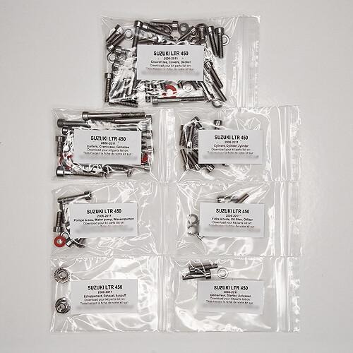 Suzuki ltr 450 2006 - 2006-2011, kit