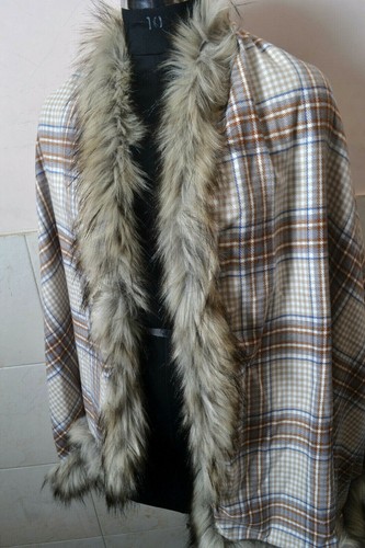 Stola pashmina plaid - plaid, 4