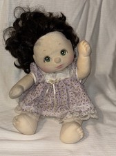 Vintage ~ Bambola My Child ~ Mattel 1985 ~ Ragazza capelli castani occhi azzurri