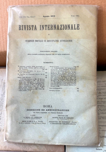Rivista internazionale - rivista, di