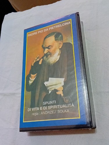 Vhs padre pio pietrelcina - vhs,