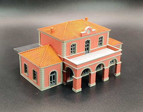 Stazione con archi stile - con,
