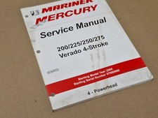Mercury Manuale 200 225 250