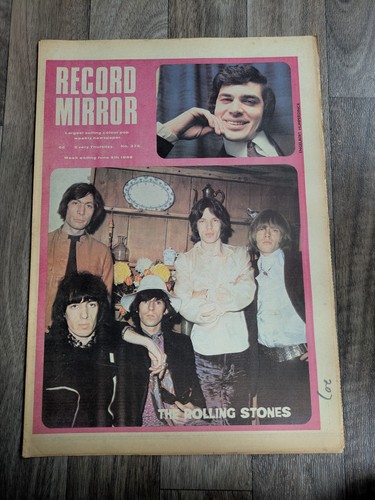 Record mirror music paper 8th - paper-,