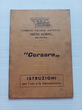Moto Morini Corsaro 125 1a Serie manuale uso manutenzione libretto originale