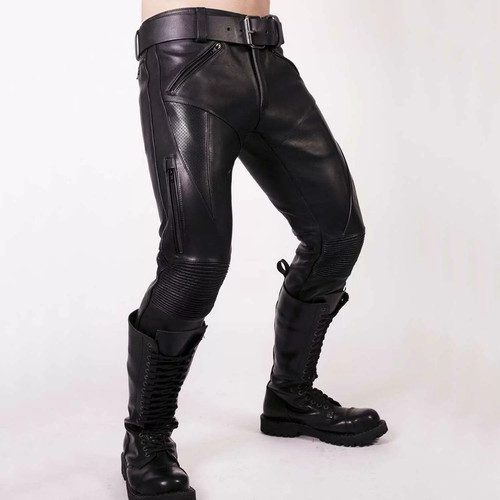 Jeans prowler vera pelle nero - jeans,
