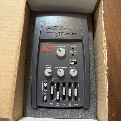 Fishman pro platinum - pro-eq,