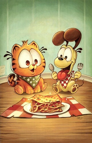 Baby garfield copertina - garfield, c