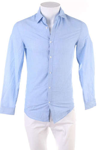 Klassisches hemd xs blau - hemd,