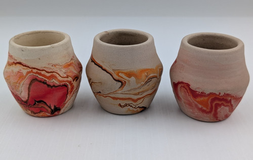 Vaso ceramica nemadji fatto - ceramica, a