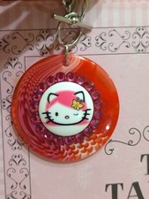 Tarina Tarantino Hello Kitty Pink Head Collana Lucite E Swarovski