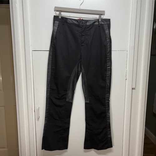 Zara pantalone pelle donna - pelle,