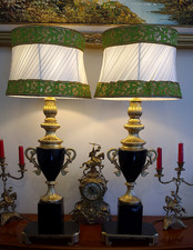 Coppia di lampade + paralumi