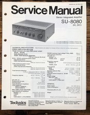 Technics SU-8080 Amplificatore