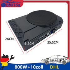 Subwoofer attivo per auto 10"