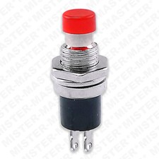 PULSANTE MOMENTANEO DA PANNELLO 6mm NORMALMENTE APERTO 1P1T - 2 PEZZI