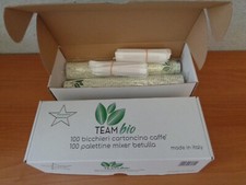 100 bicchieri cartoncino