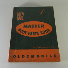 Catalogo ricambi / Parts List Oldsmobile Series 76/88/Super 88/98 carrozzeria '1/1952