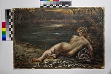 Quadro olio su tavola 20x30 -