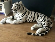 Tigre peluche bianca