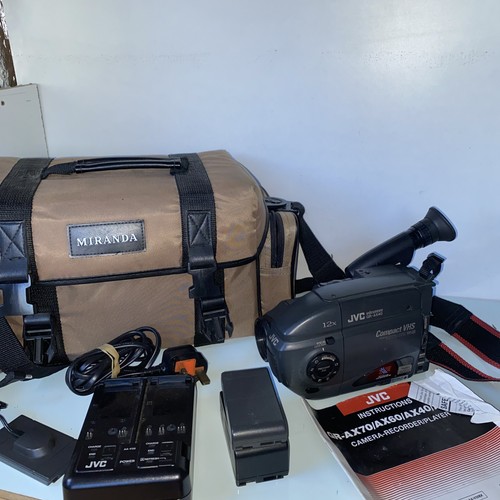 Videocamera jvc ax40 vhs c - videocamera, gr-ax40